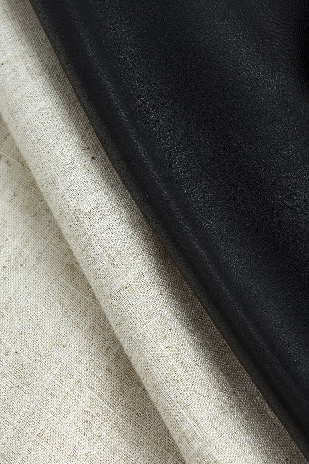 Contrast Color Block Print Straight-leg Trousers Dreamardi