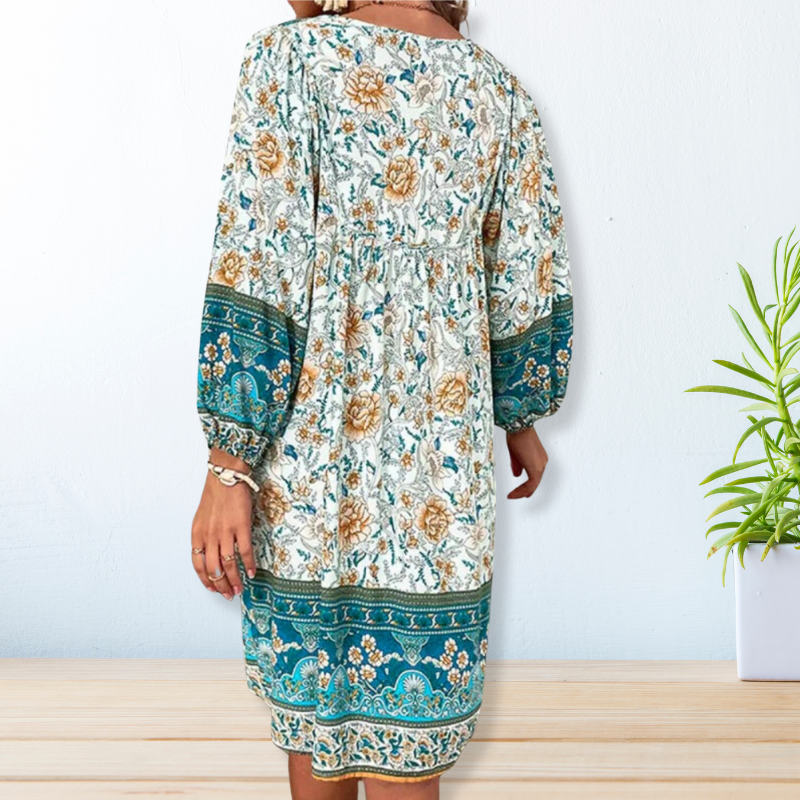 Kalypso - Chic Bohemian Flow Woman's Dress