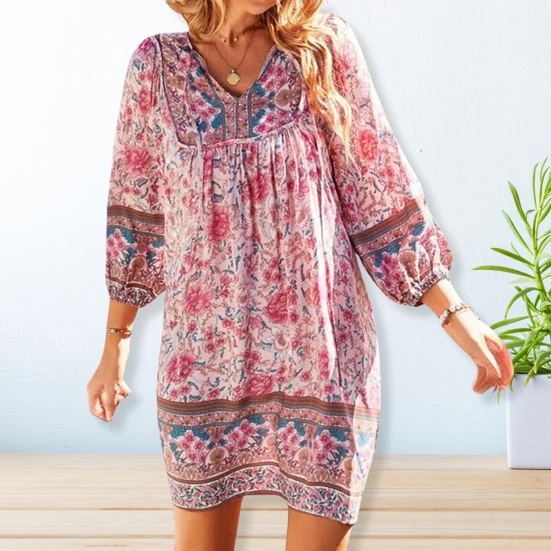 Kalypso - Chic Bohemian Flow Woman's Dress