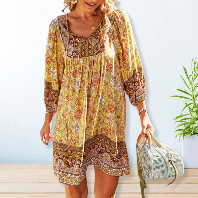 Kalypso - Chic Bohemian Flow Woman's Dress