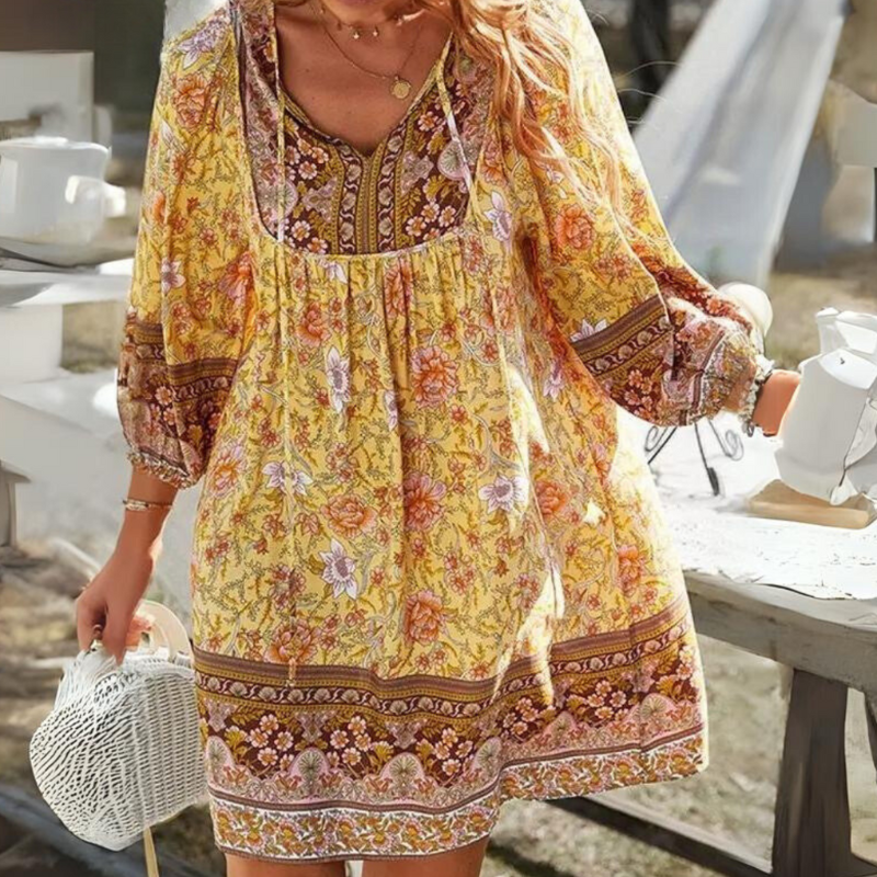 Kalypso - Chic Bohemian Flow Woman's Dress