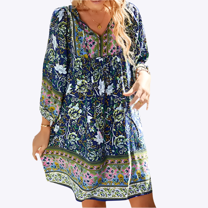 Kalypso - Chic Bohemian Flow Woman's Dress