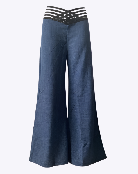 Anouk - Chic High-Waisted Elegance Woman's Trousers