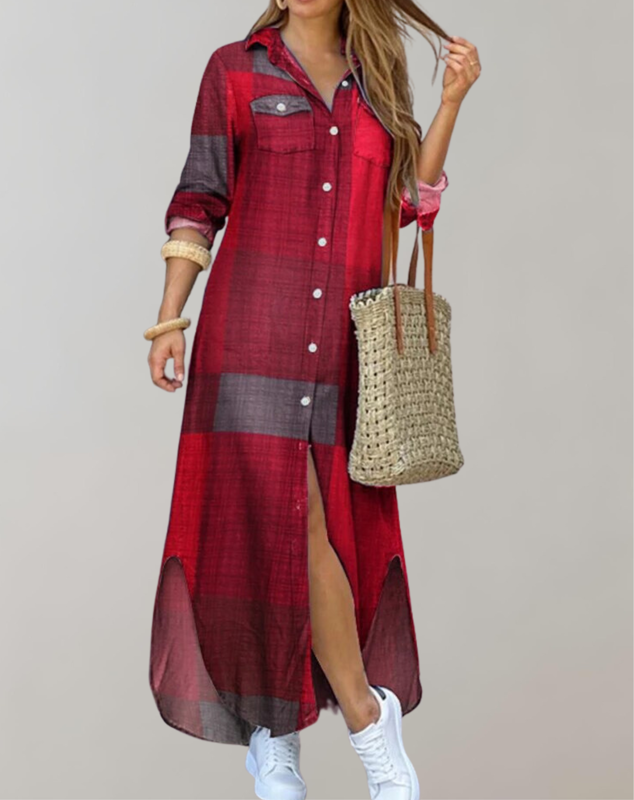 Georgina - Chic Leopard Pattern Woman's Dress