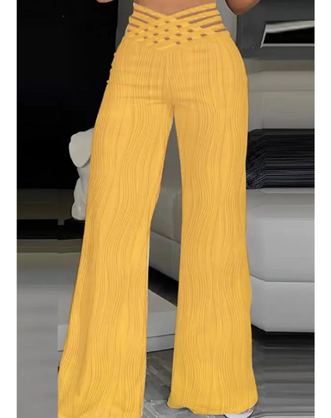 Anouk - Chic High-Waisted Elegance Woman's Trousers