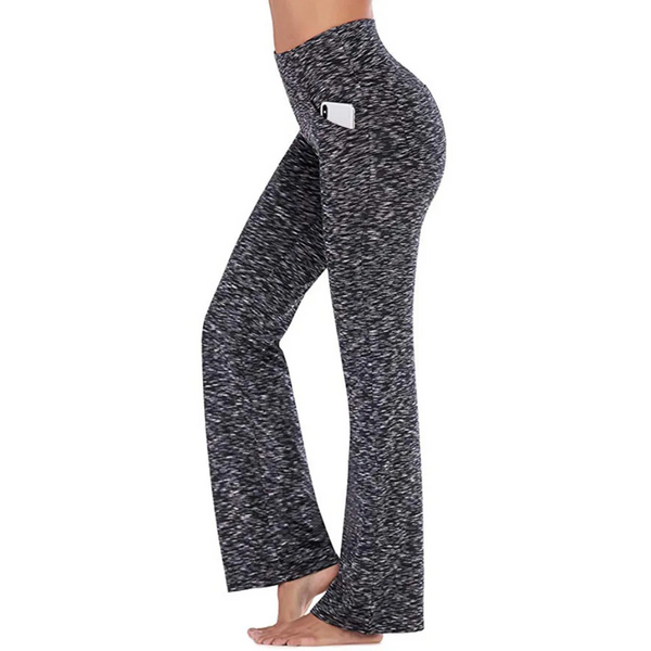 Zinnia - High-Waisted Flared Comfort Woman's Trousers