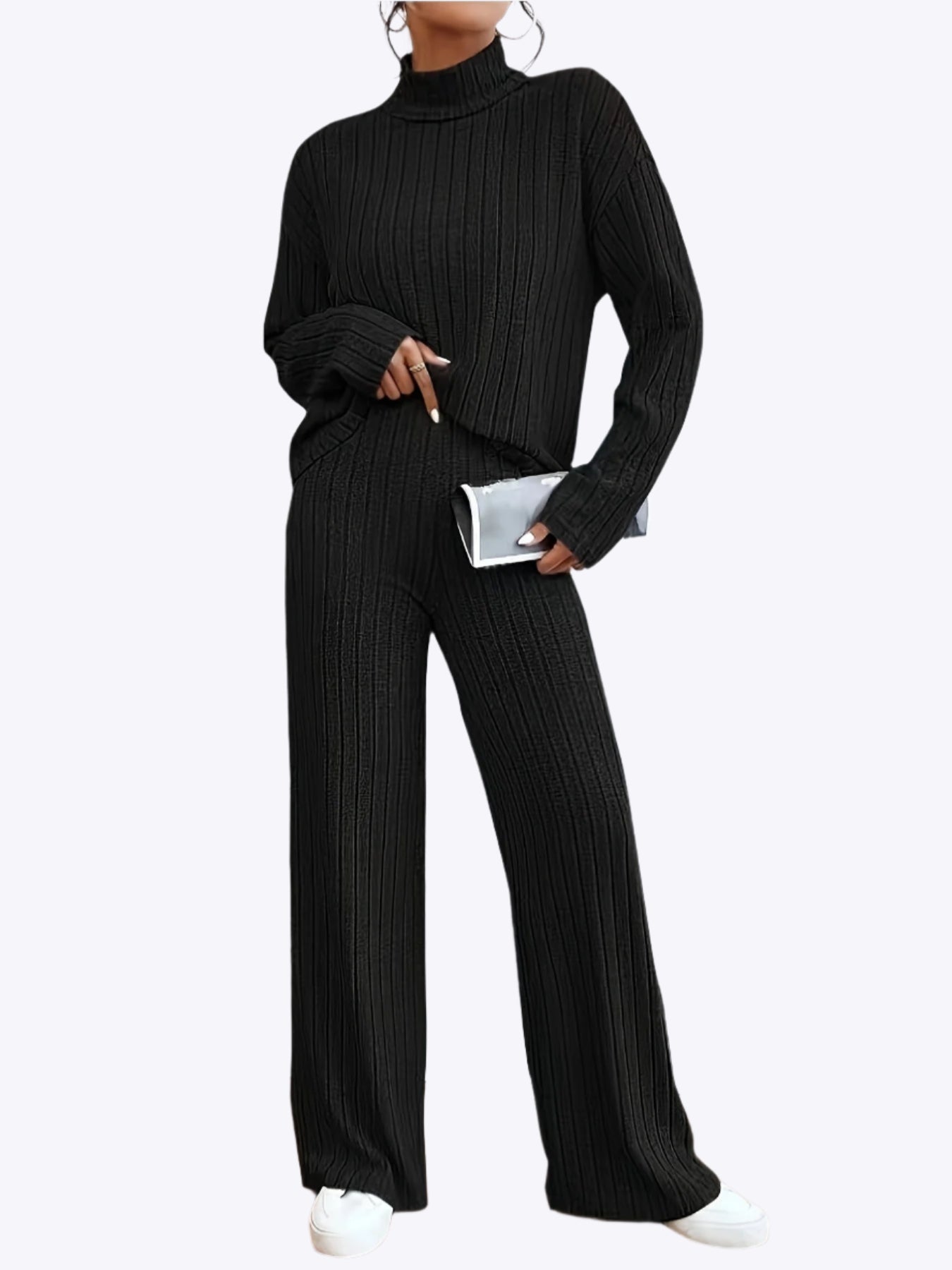 Willow - Effortless Wide-Leg Style Woman's Tracksuit
