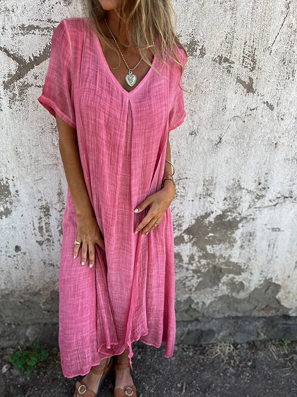 Niamh - Breezy Modern Style Woman's Maxi Dress