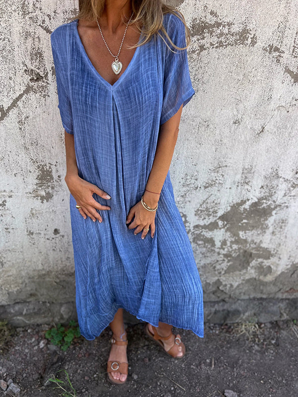 Niamh - Breezy Modern Style Woman's Maxi Dress