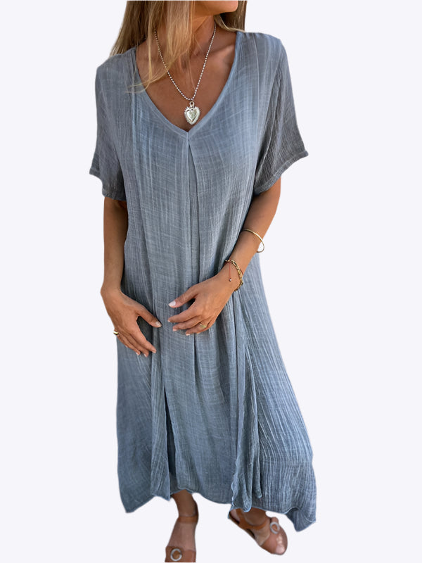 Niamh - Breezy Modern Style Woman's Maxi Dress