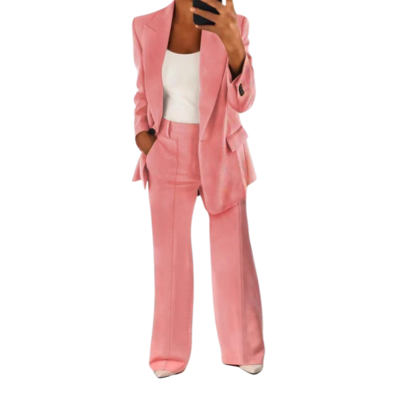 Odette - Timeless Executive Style Woman's Blazer & Trousers Set