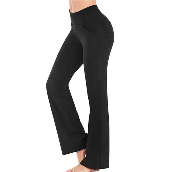 Zinnia - High-Waisted Flared Comfort Woman's Trousers
