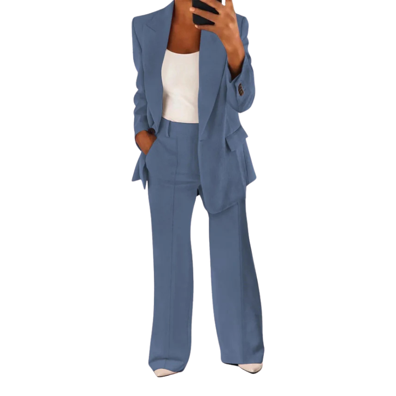 Odette - Timeless Executive Style Woman's Blazer & Trousers Set