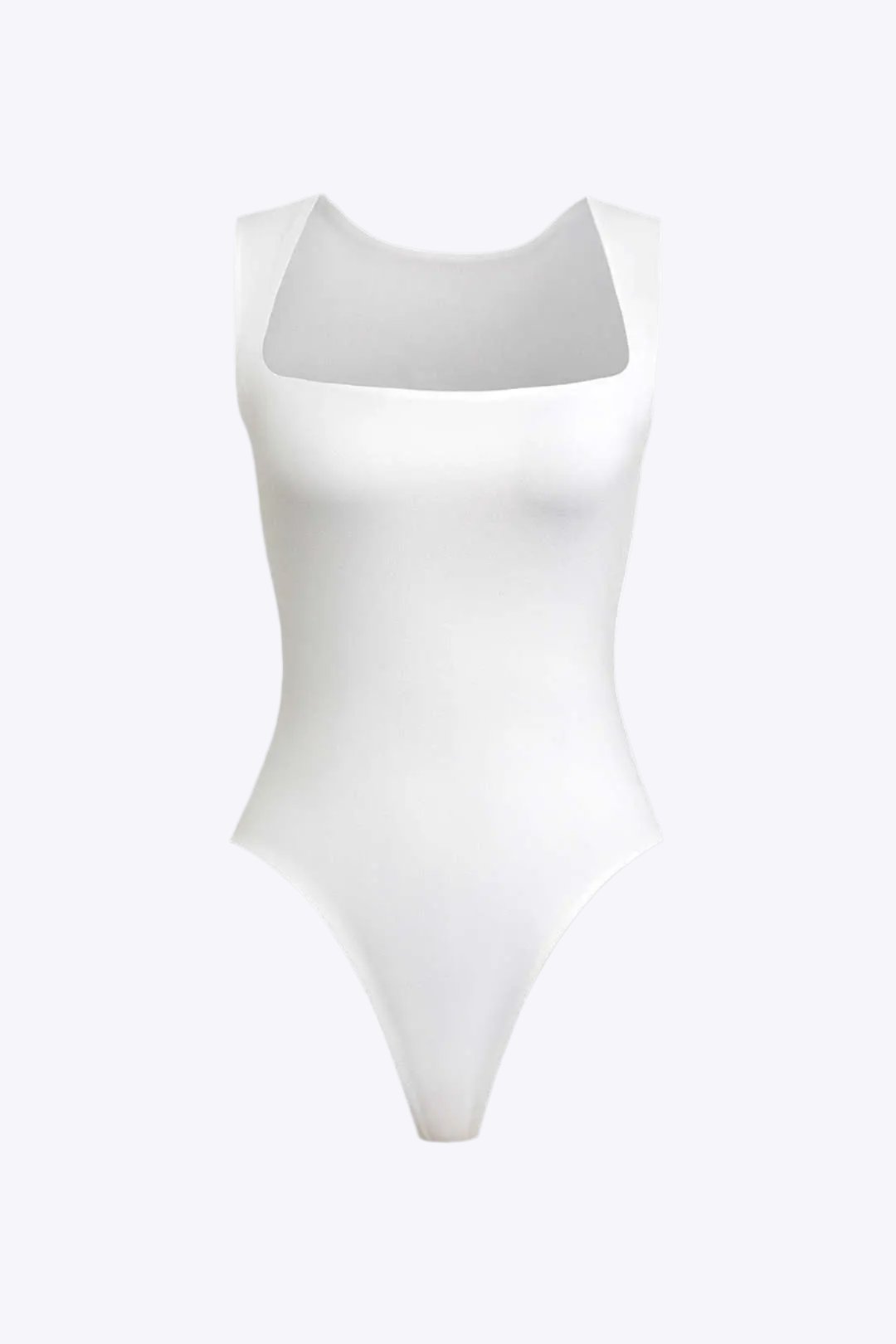 Carolyn - Elegant Solid Square Neck Woman's Bodysuit Dreamardi