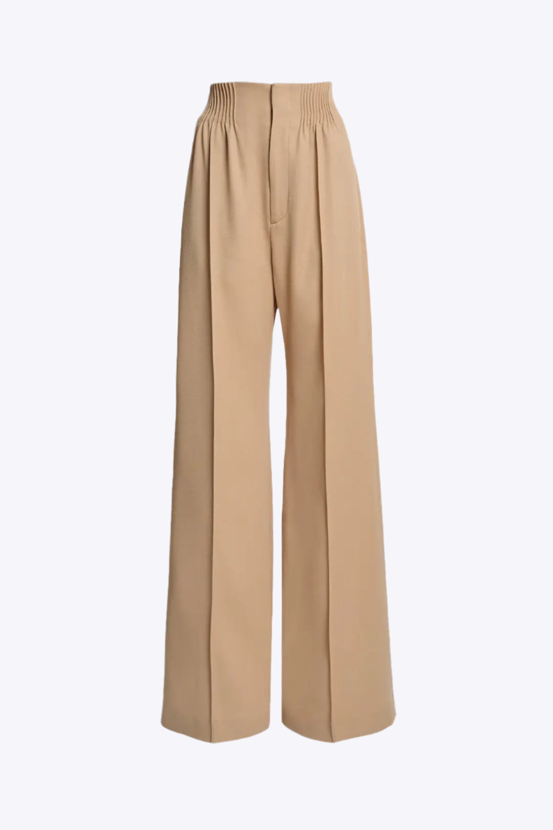 Ruched Wide Leg Trousers Dreamardi