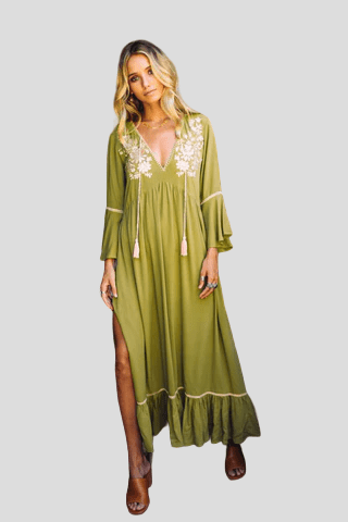 Victoria - Modern Chic Summer Woman's Maxi Dress