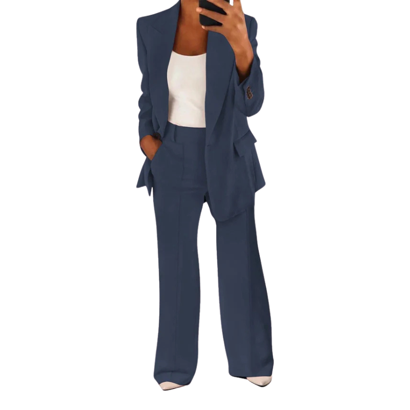 Odette - Timeless Executive Style Woman's Blazer & Trousers Set