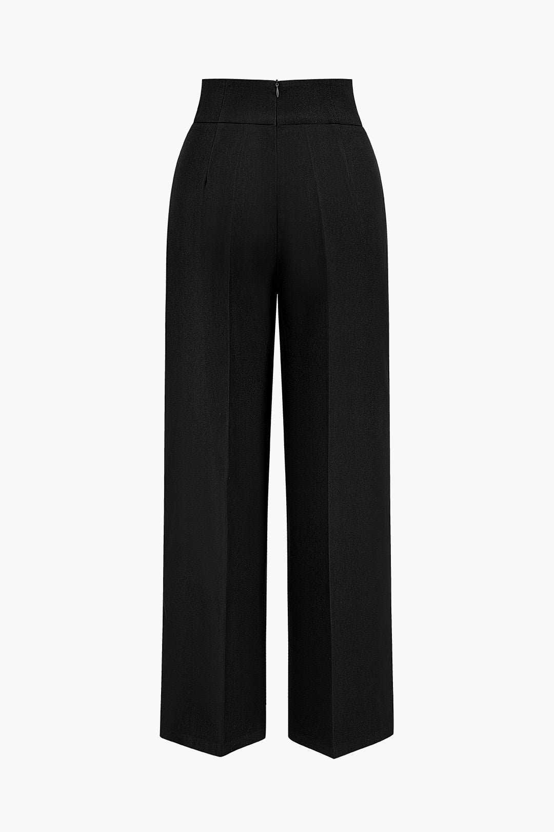 Basic High-Waisted Wide Leg Trousers Dreamardi
