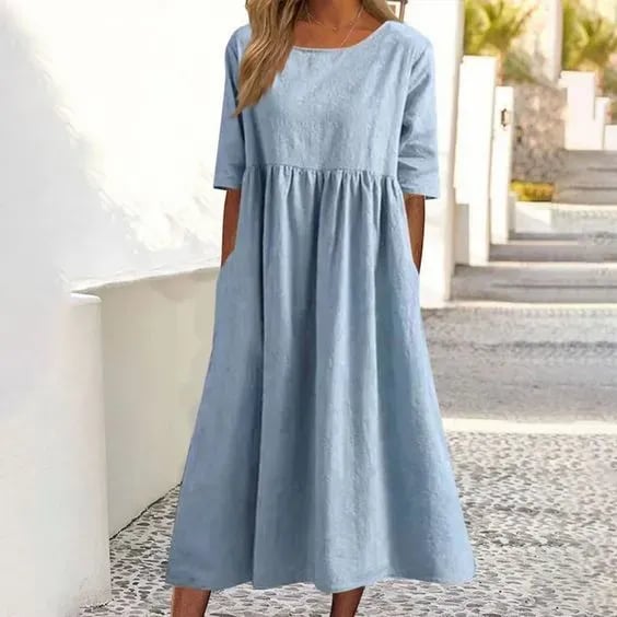 Matilda - Chic High Quality Modern Style Woman's Midi Dress