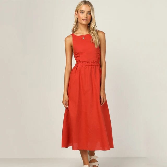 Harrietta - Effortless Modern Luxury Woman's Summer Dress