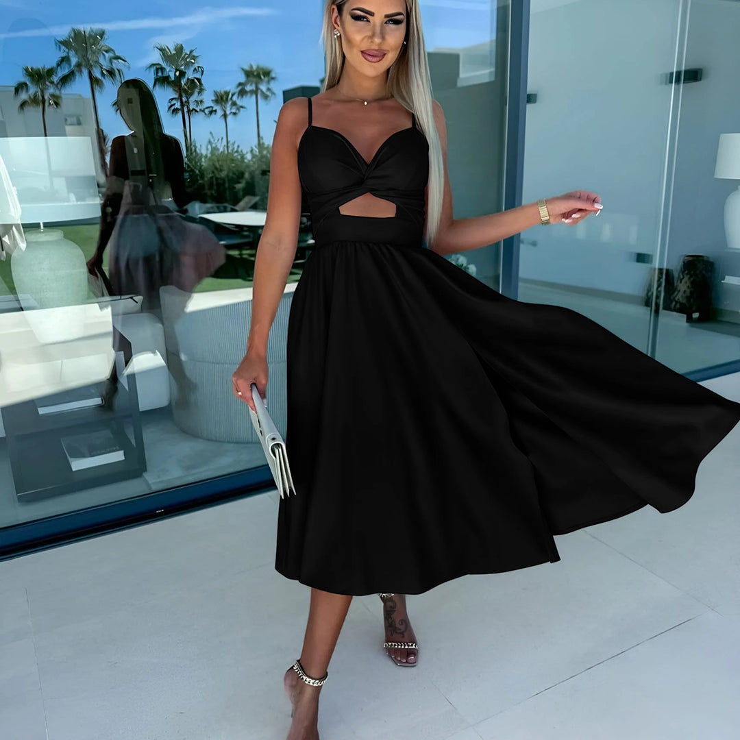 Helisent - Casual Elegance Woman's Maxi Dress