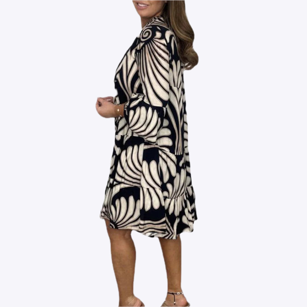 Margot - High-Quality Modern Leisure Woman's Midi Dress