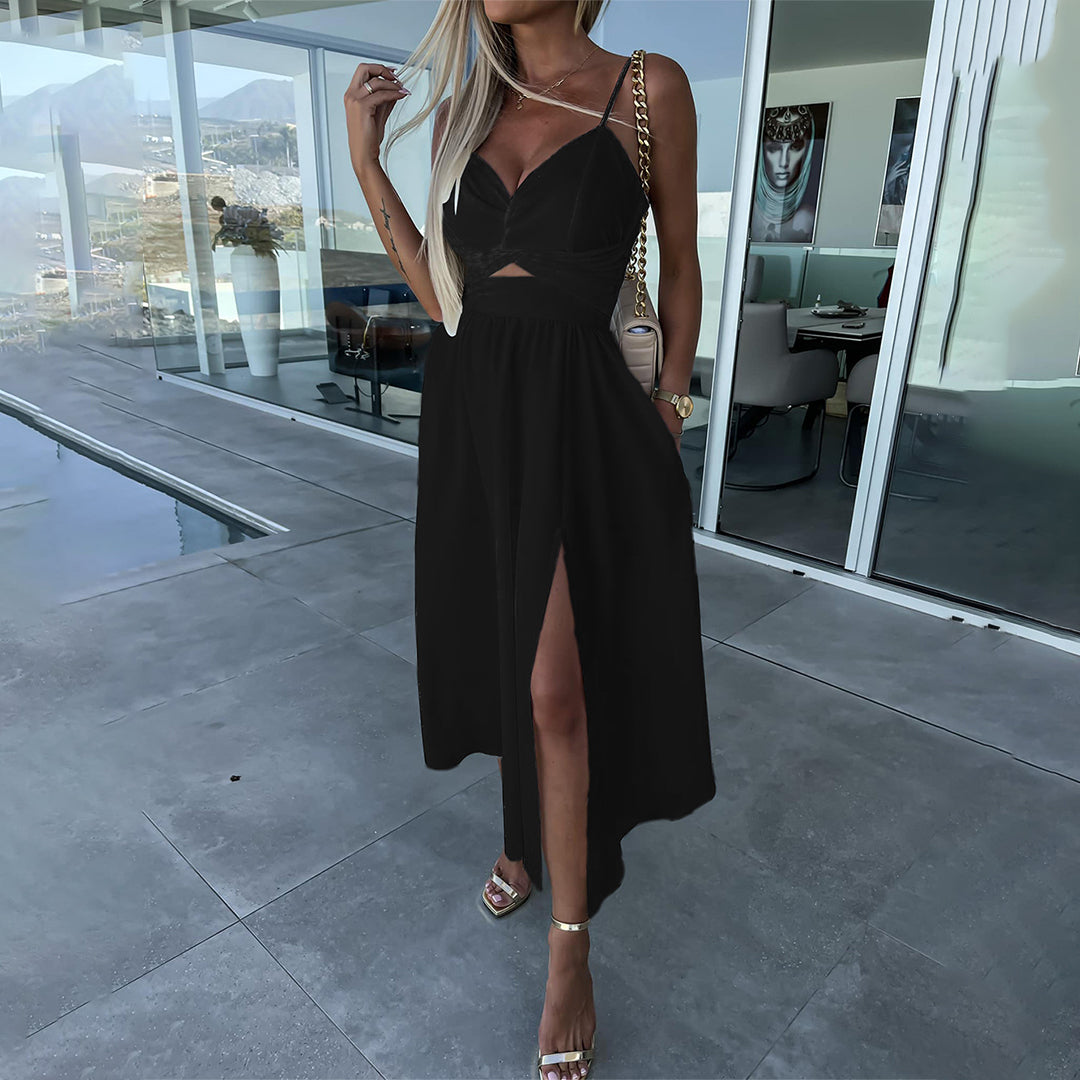 Helisent - Casual Elegance Woman's Maxi Dress