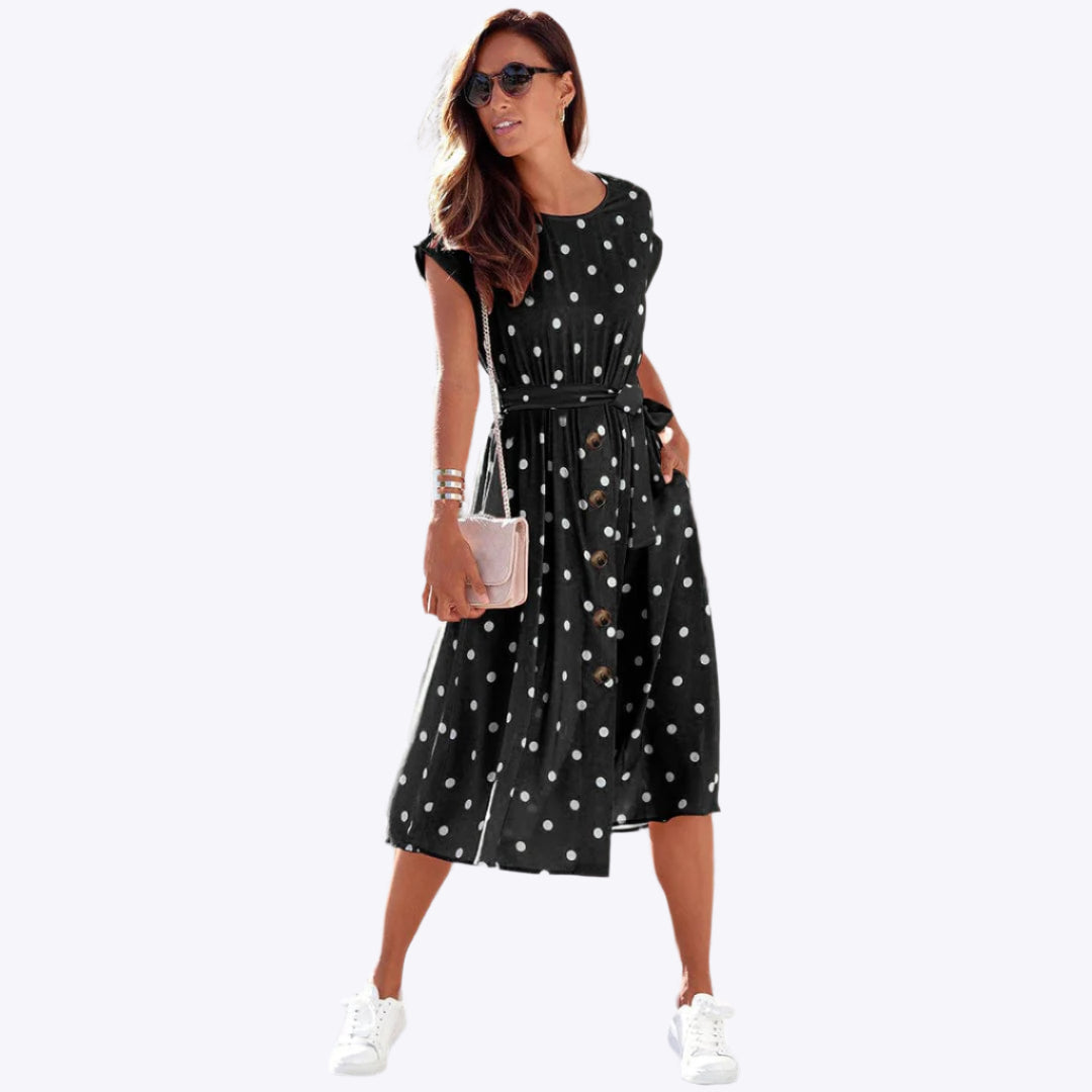 Leandra - Soft Premium Feel Woman's Summer Dress