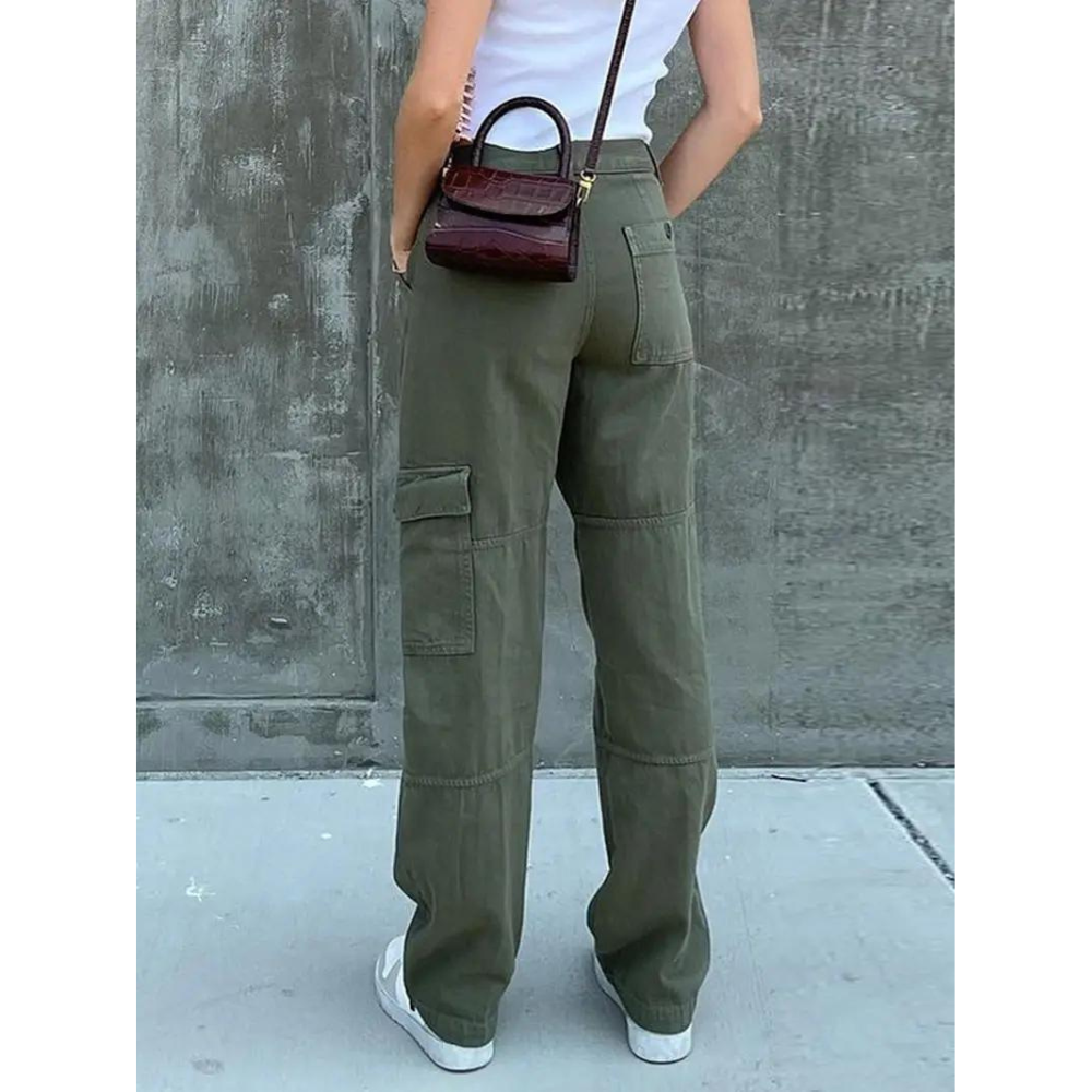 Pippa - Casual High-Quality Woman's Cargo Trousers