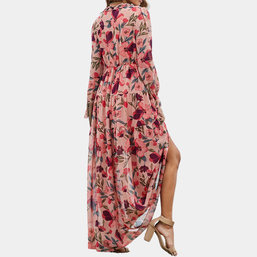 Marcelline - Flowing Summer Beauty Woman's Maxi Dress