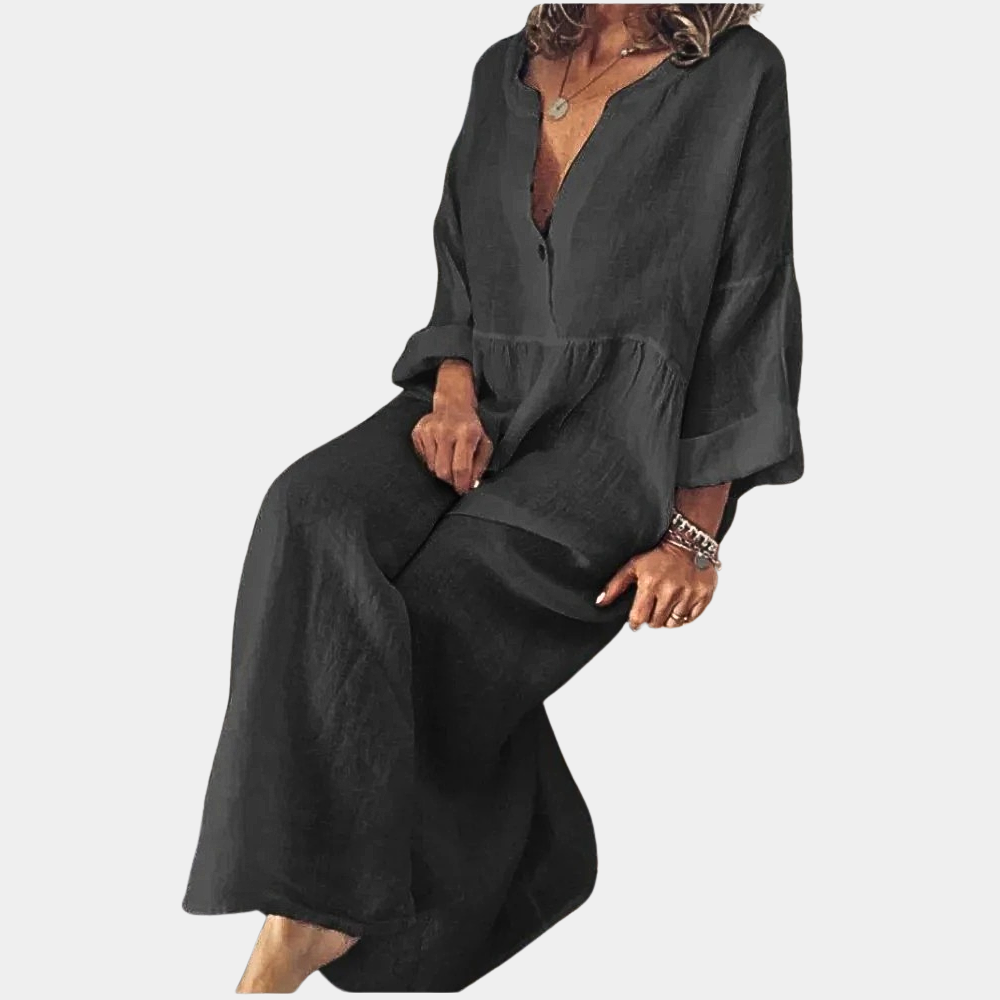 Lysandra - Timeless Breezy Fit Woman's Maxi Dress