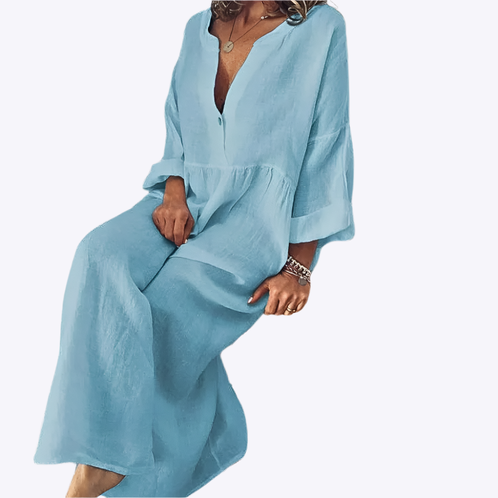 Lysandra - Timeless Breezy Fit Woman's Maxi Dress