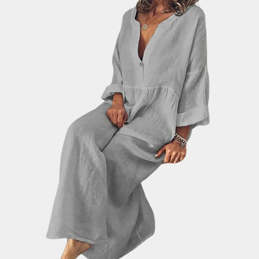 Lysandra - Timeless Breezy Fit Woman's Maxi Dress