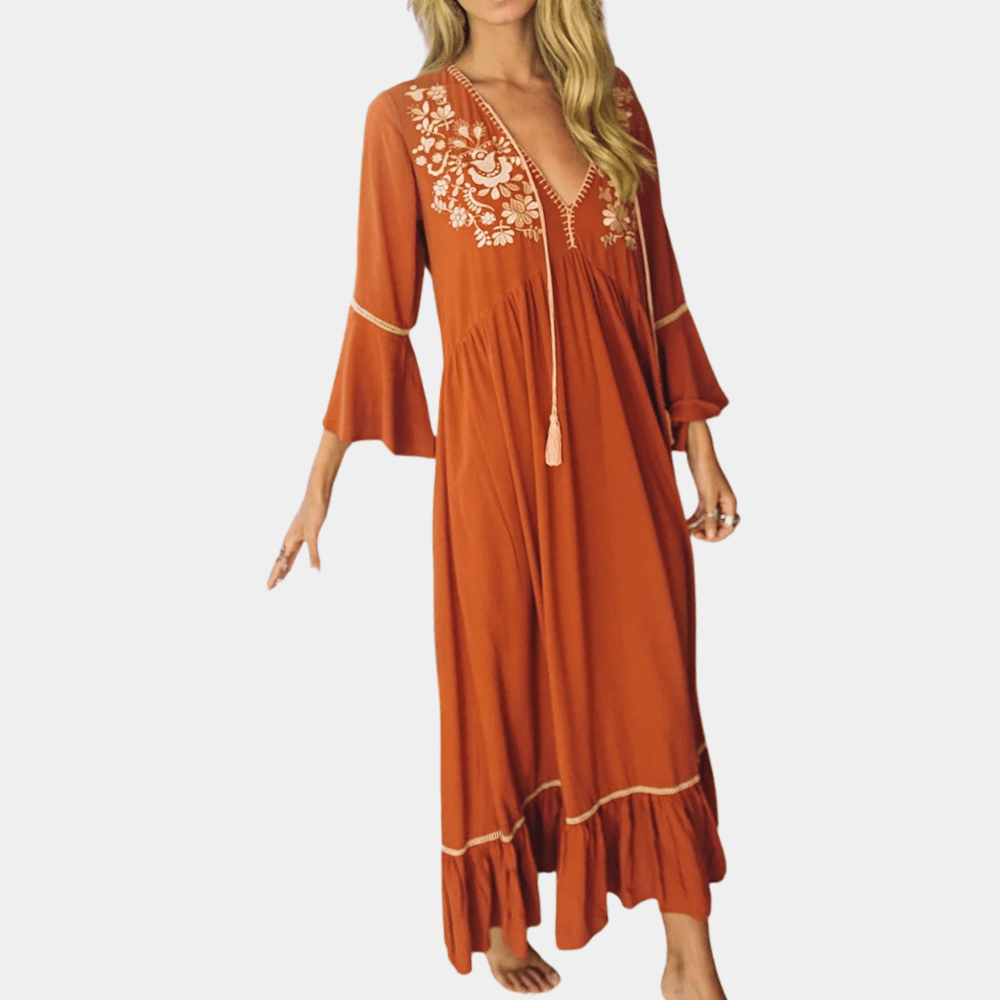 Victoria - Modern Chic Summer Woman's Maxi Dress