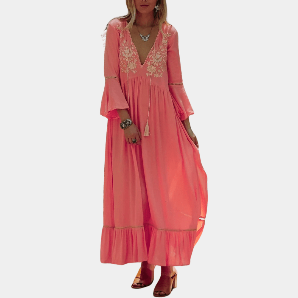 Victoria - Modern Chic Summer Woman's Maxi Dress