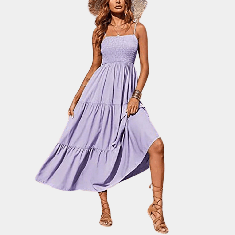 Florence - Light Modern Elegance Woman's Midi Dress