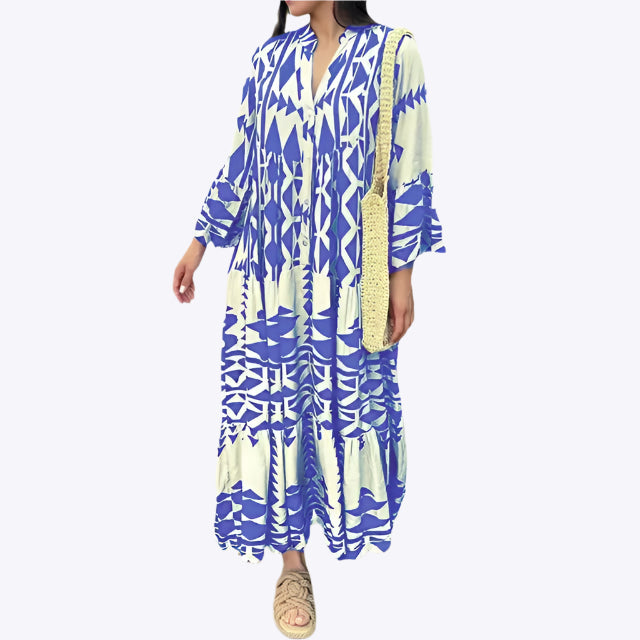 Tabitha - Elegant Summer Boho Woman's Maxi Dress