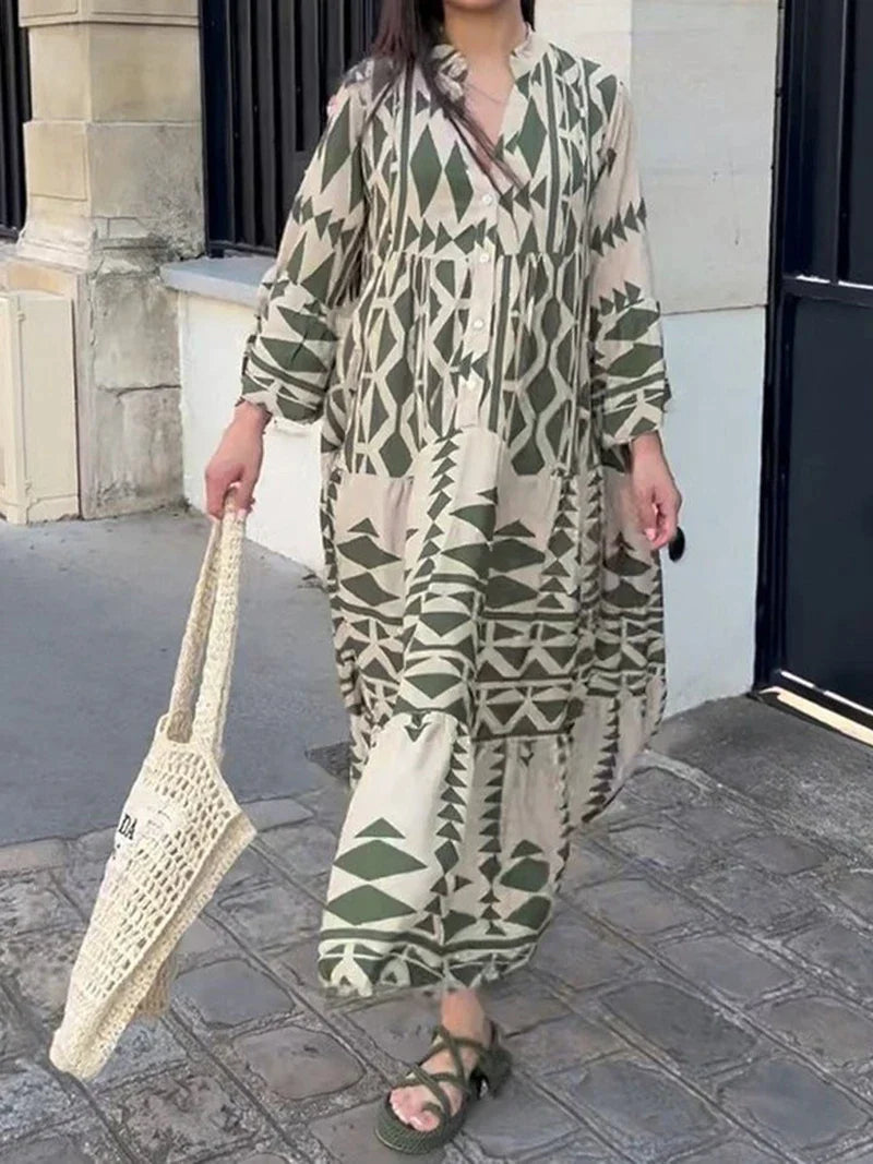 Tabitha - Elegant Summer Boho Woman's Maxi Dress
