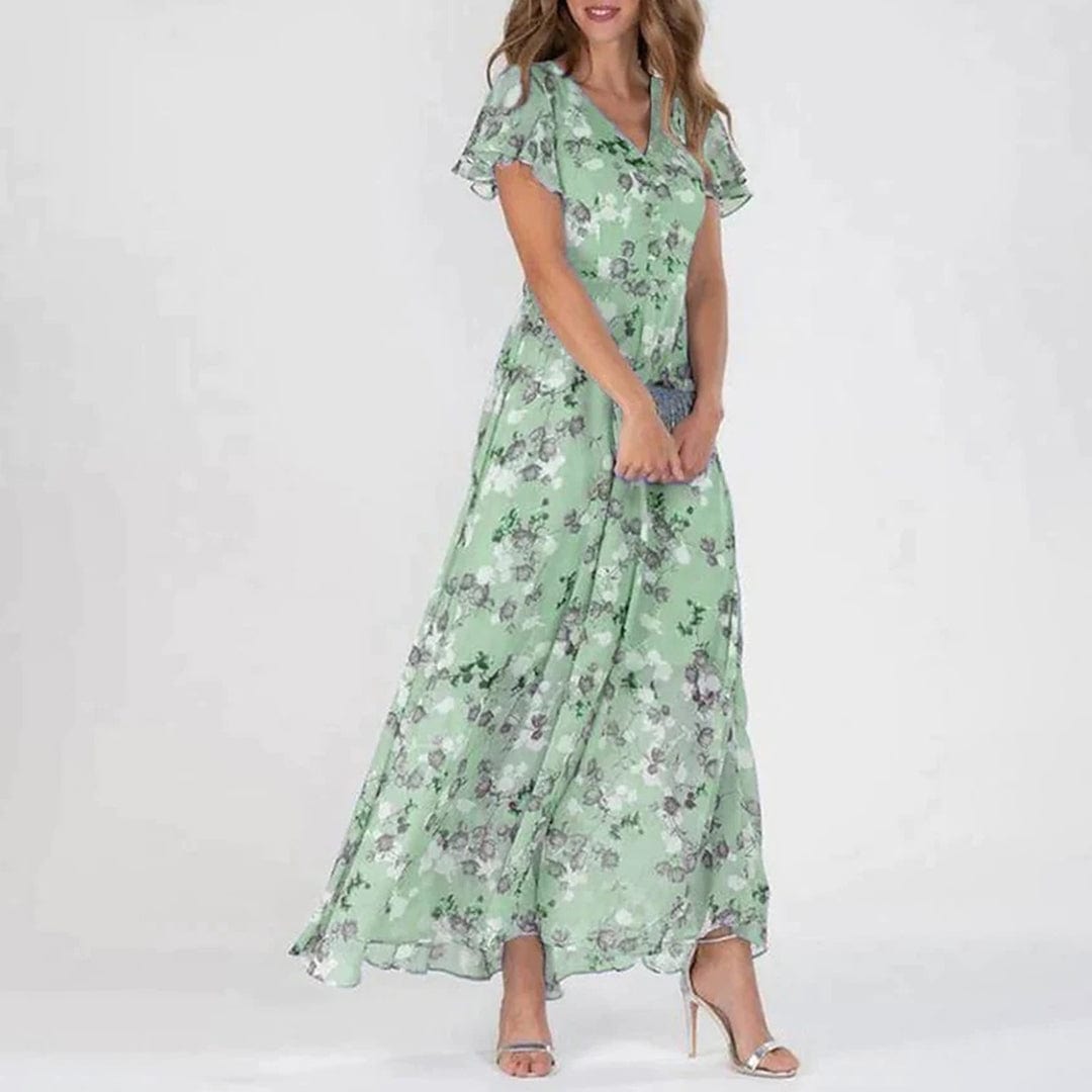 Eleanor - Summer-Ready Luxury Woman's Maxi Dress