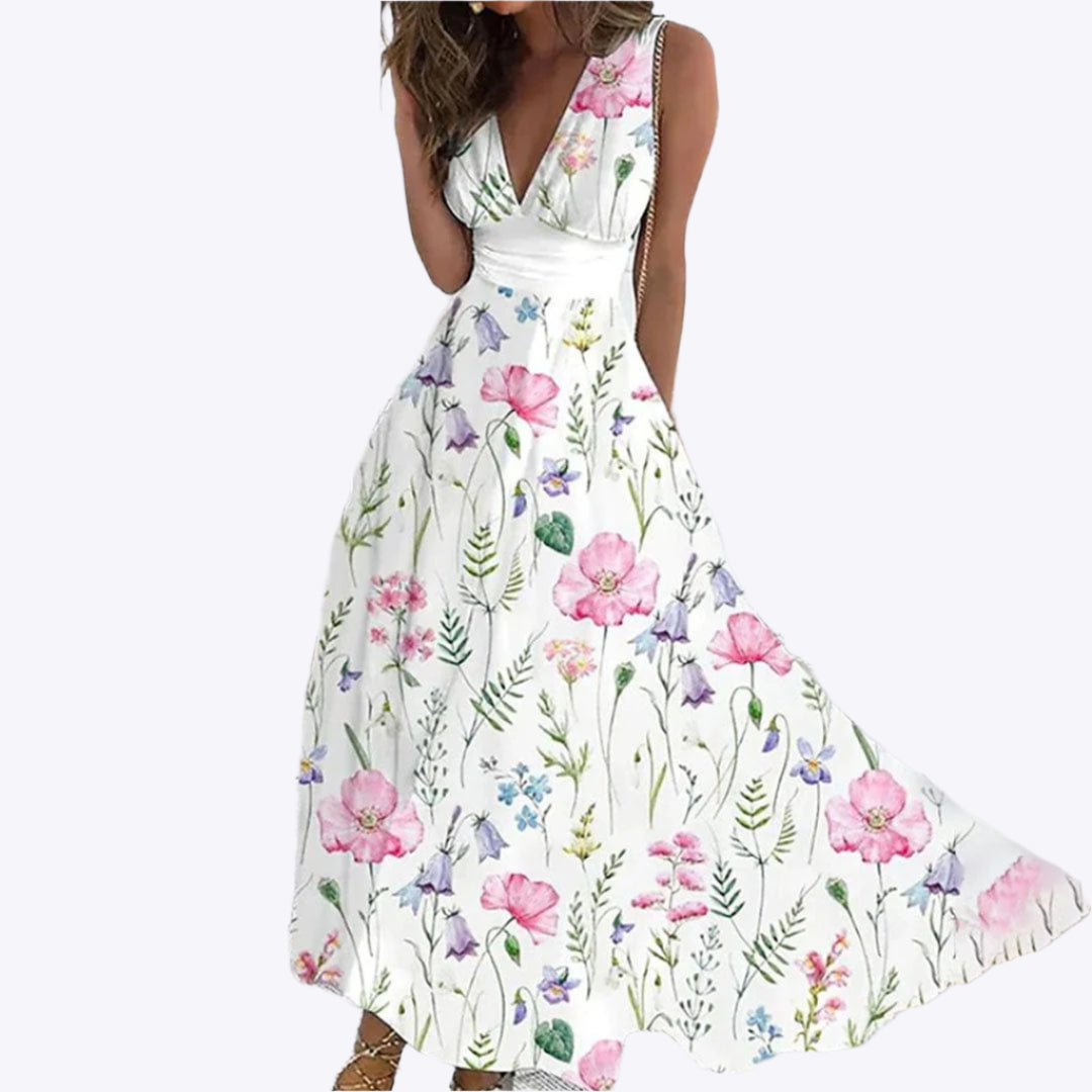 Ruby - Elegant Summer Leisure Woman's Long Dress