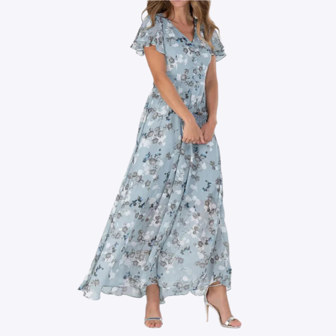 Eleanor - Summer-Ready Luxury Woman's Maxi Dress
