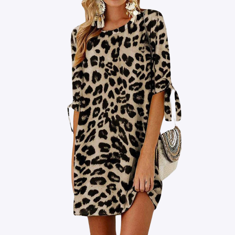 Ruby - Relaxed High Quality Woman's Mini Dress