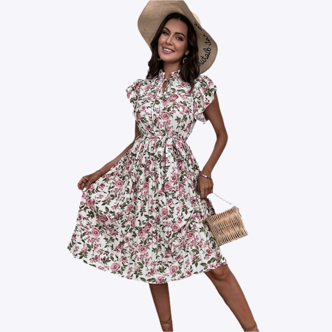 Kataris - Modern Effortless Charm Woman's Midi Dress