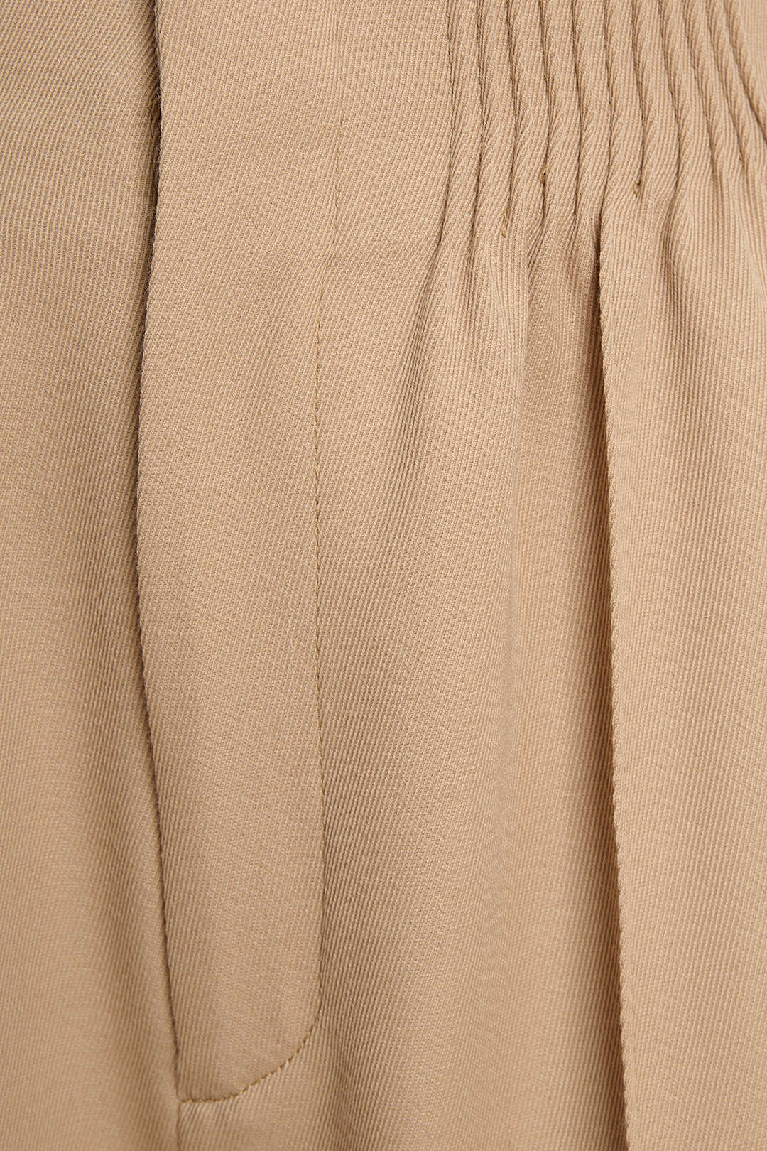 Ruched Wide Leg Trousers Dreamardi