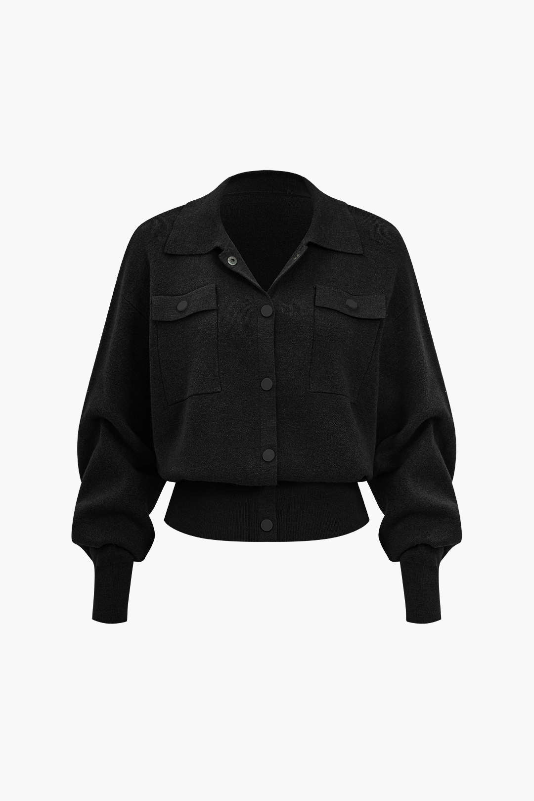 Solid Knit Pocket Cardigan Dreamardi