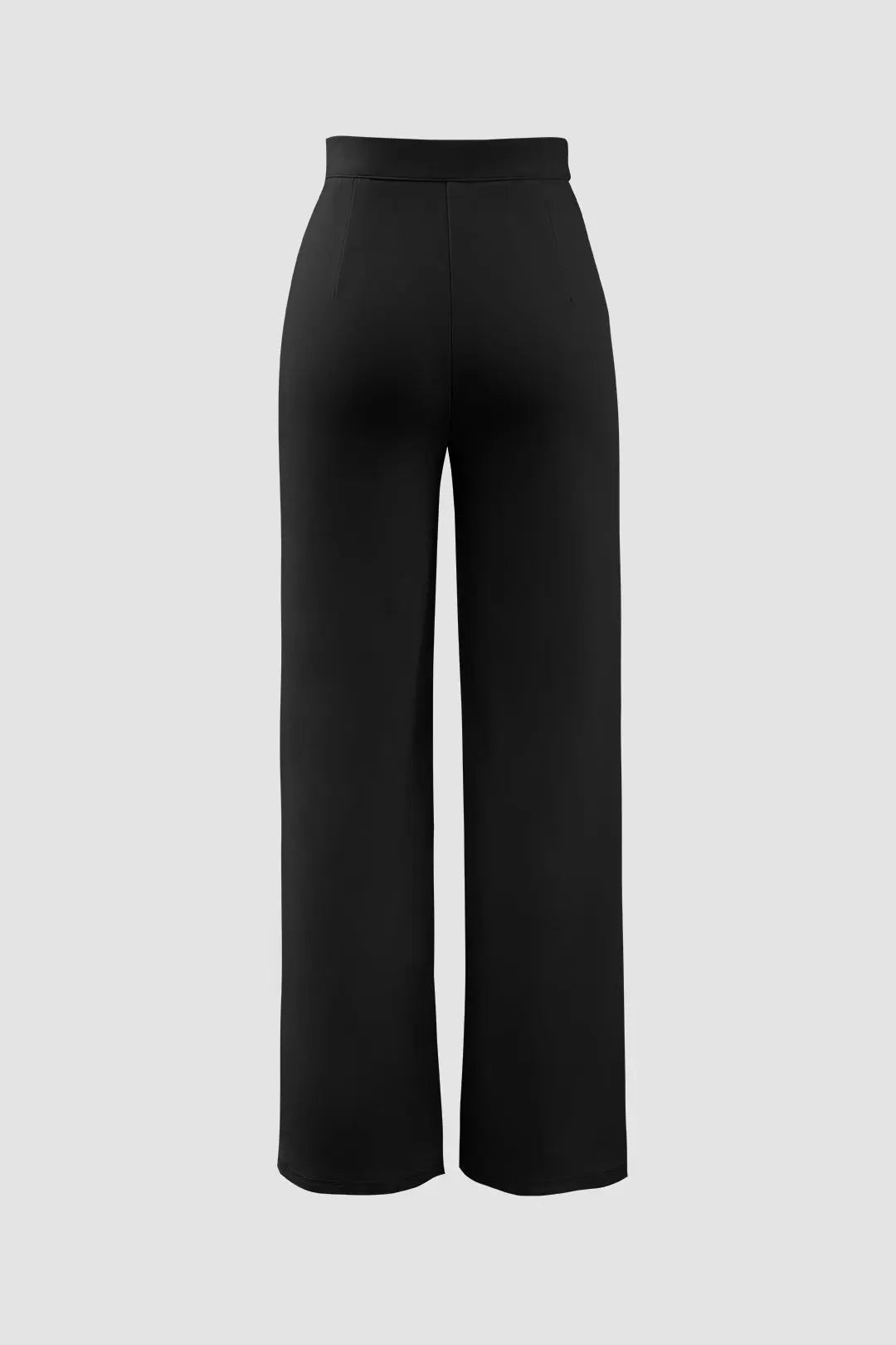 High Waisted Pressed-Crease Straight Leg Tailored Pants Dreamardi