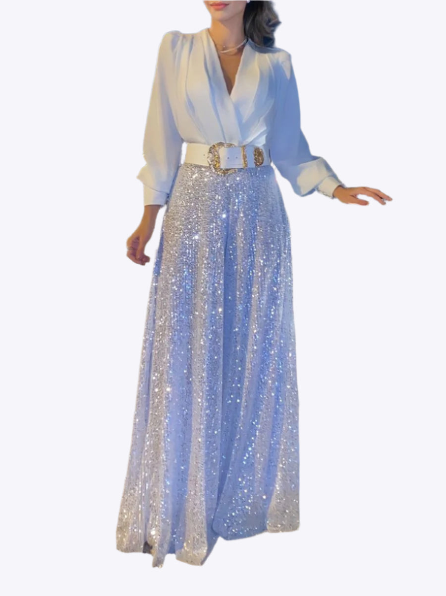 Caja Pailletten-Abendkleid Dreamardi