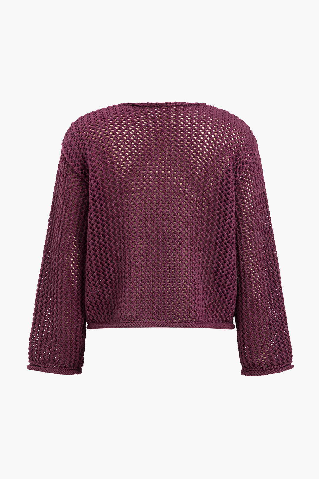 Button Round Neck Sweater Cardigan Dreamardi