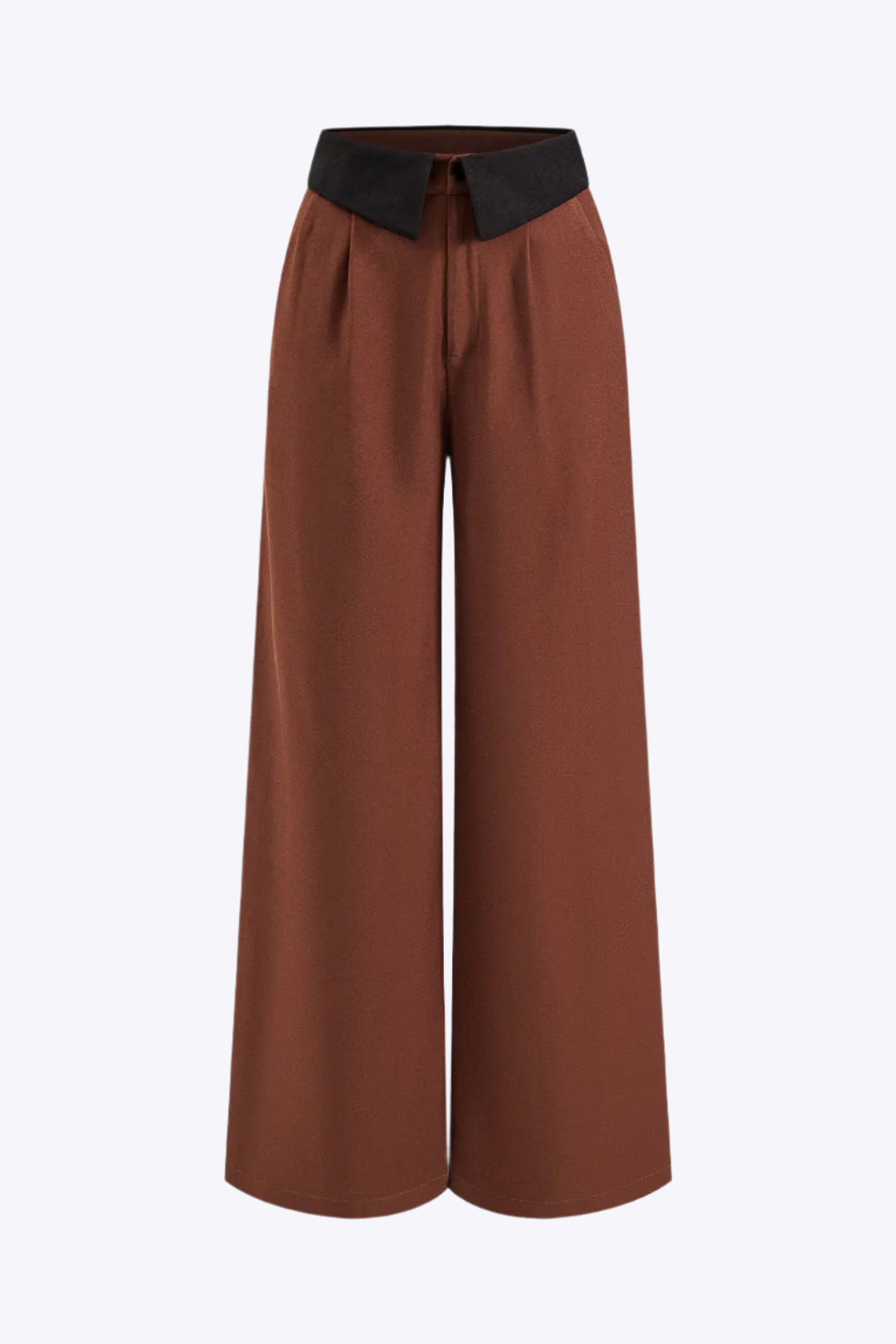 Patchwork High Waist Trousers Dreamardi