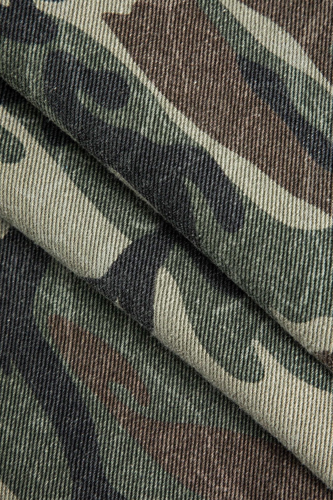 Color Block Camo Print Patchwork Trousers Dreamardi